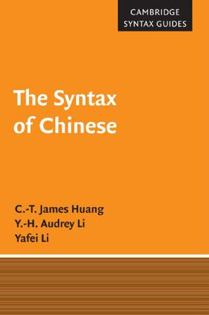 The Syntax of Chinese