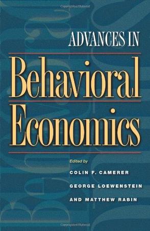 Advances in Behavioral Economics