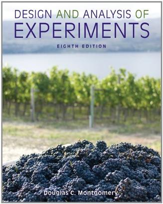 Design and Analysis of Experiments