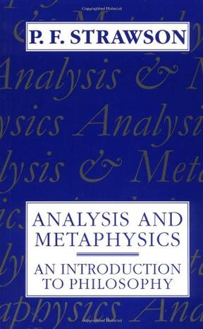 Analysis and Metaphysics