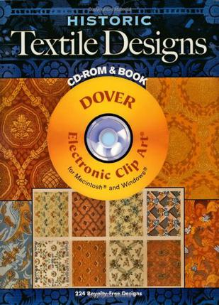 Historic Textile Designs CD-ROM and Book