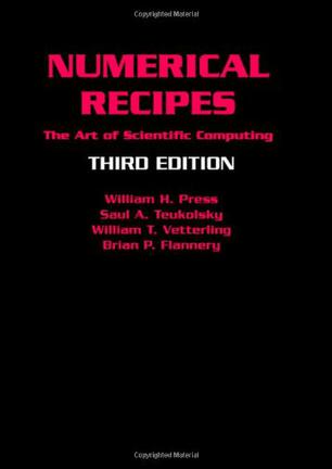 Numerical Recipes 3rd Edition