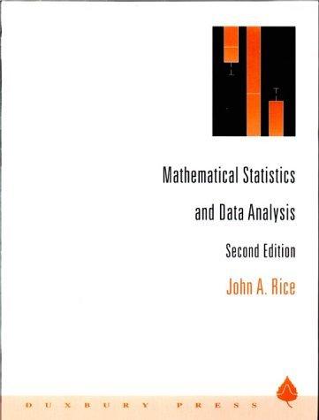 Mathematical Statistics and Data Analysis