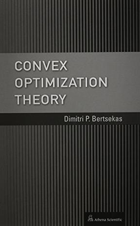 Convex Optimization Theory