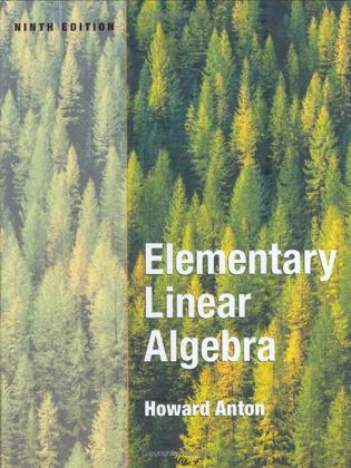 Elementary Linear Algebra