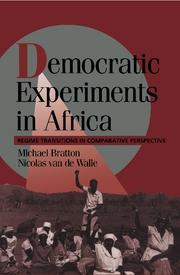 Democratic Experiments in Africa