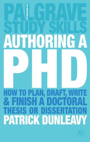 Authoring a PhD